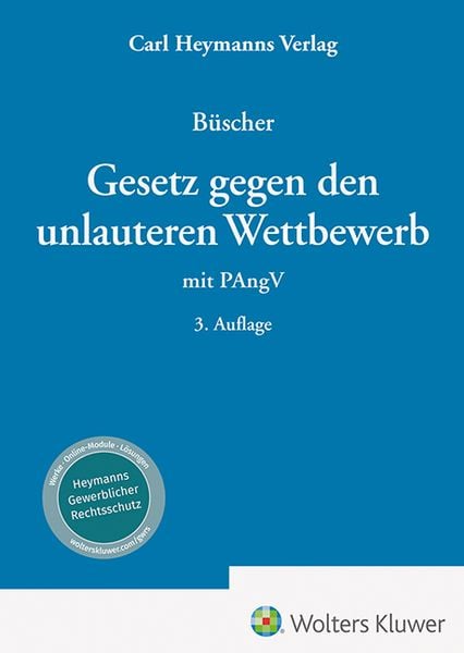 Produktbild: Gesetz gegen den unlauteren Wettbewerb