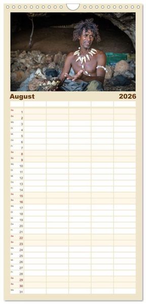 Produktbild: Familienplaner 2026 - SOKOTRA - Magische Insel mit 5 Spalten (Wandkalender, 21 x 45 cm) CALVENDO
