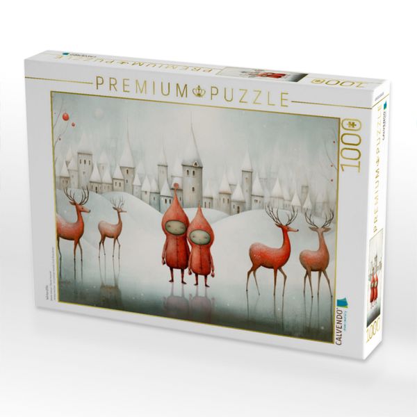 Produktbild: CALVENDO Puzzle Winterstille | 1000 Teile Lege-Gr&ouml;&szlig;e 64x48cm Foto-Puzzle f&uuml;r gl&uuml;ckliche Stunden