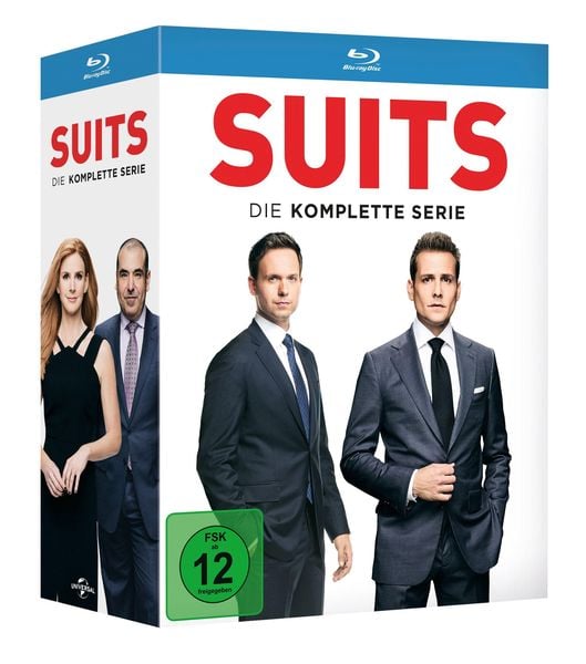 Suits - Die komplette Serie [34 BRs]