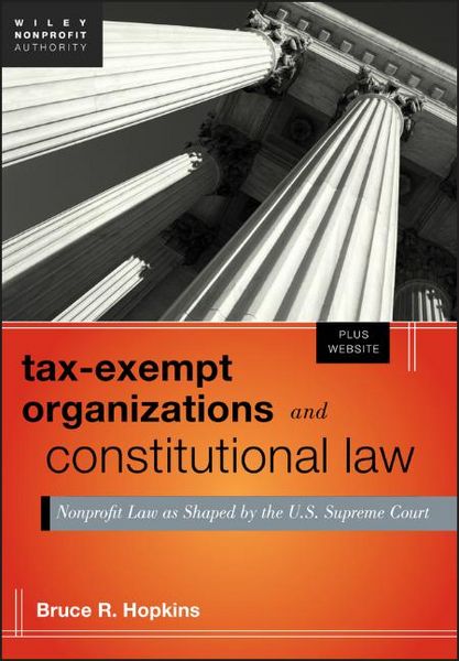 Produktbild: Tax-Exempt Organizations and Constitutional Law