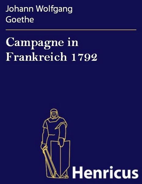 Produktbild: Campagne in Frankreich 1792