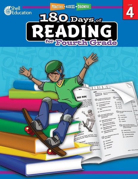 Produktbild: 180 Days of Reading for Fourth Grade