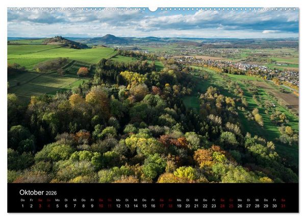 Produktbild: Der Hegau - Wanderparadies am westlichen Bodensee (hochwertiger Premium Wandkalender 2026 DIN A2 quer), Kunstdruck in Hochglanz