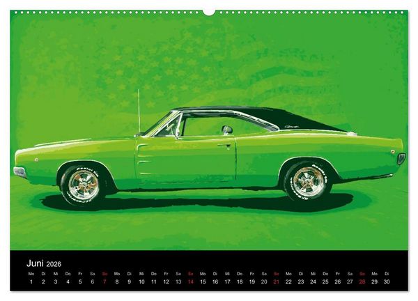 Produktbild: DIE GLORREICHEN ZW&Ouml;LF (Wandkalender 2026 DIN A2 quer), CALVENDO Monatskalender