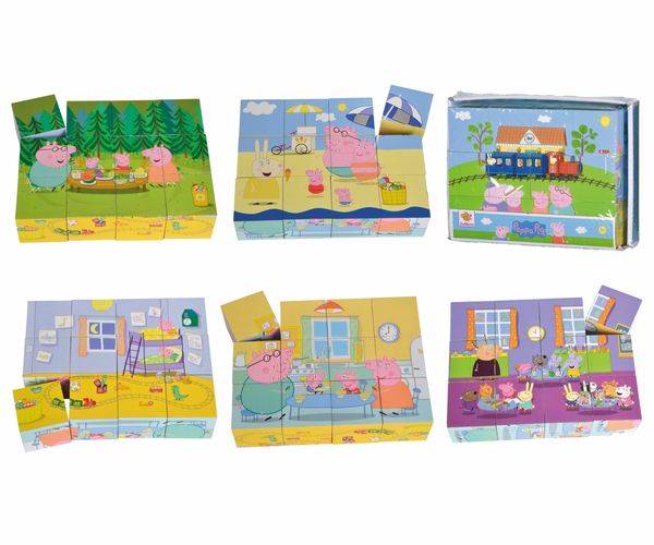 Produktbild: Peppa Pig, Bilderw&uuml;rfel