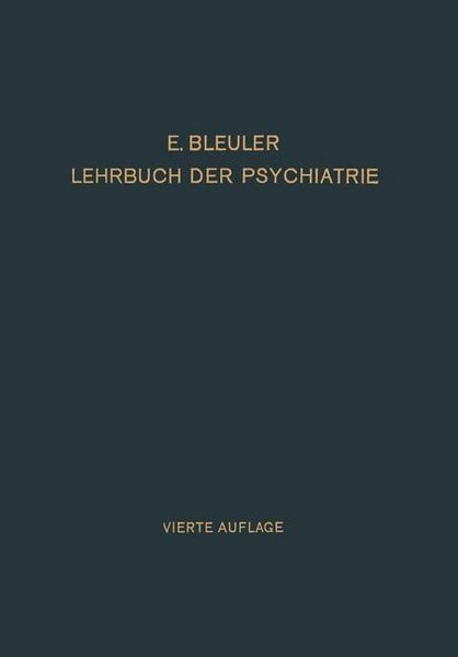 Produktbild: Lehrbuch der Psychiatrie