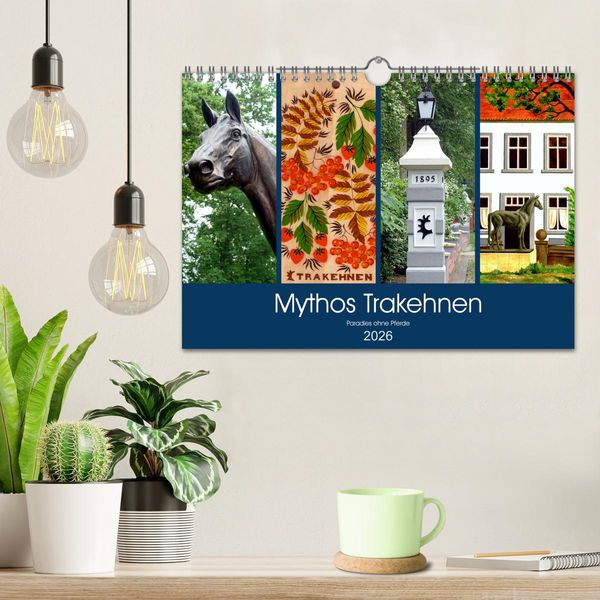 Produktbild: Mythos Trakehnen - Paradies ohne Pferde (Wandkalender 2026 DIN A4 quer), CALVENDO Monatskalender