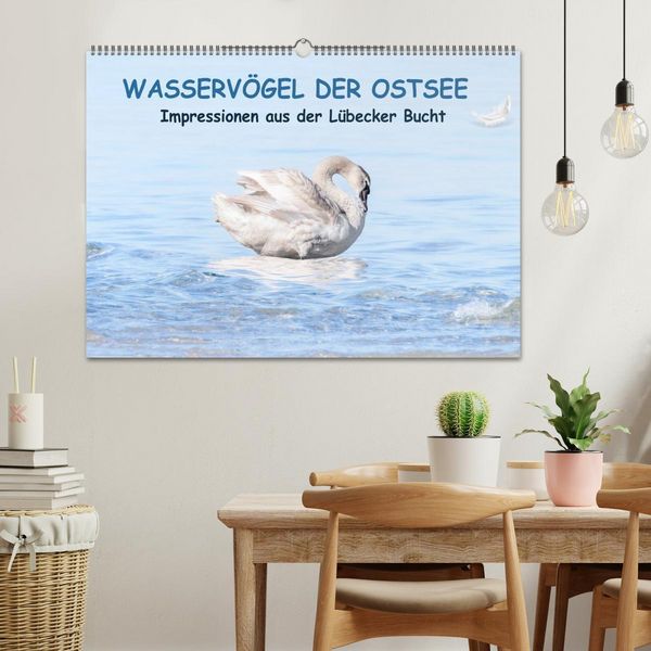 Produktbild: Wasserv&ouml;gel der Ostsee - Impressionen aus der L&uuml;becker Bucht (Wandkalender 2026 DIN A2 quer), CALVENDO Monatskalender