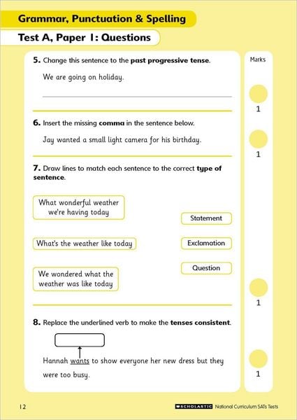 Produktbild: Grammar, Punctuation and Spelling Tests Ages 9-10