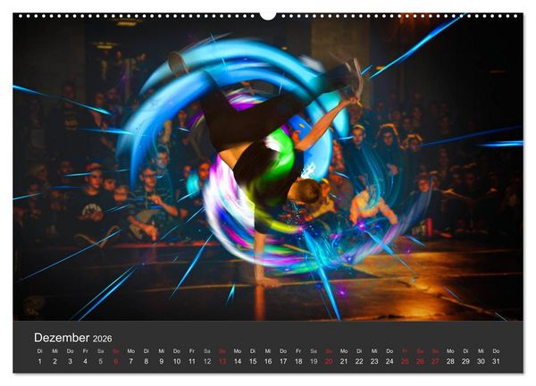 Produktbild: Break Dance B-boys & B-girls (Wandkalender 2026 DIN A2 quer), CALVENDO Monatskalender