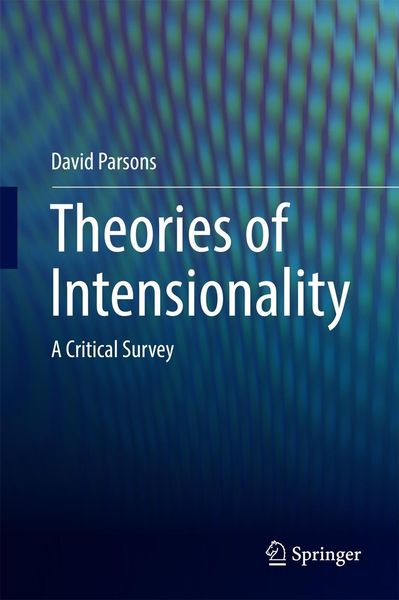 Produktbild: Theories of Intensionality