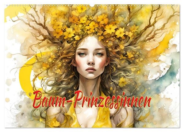 Produktbild: Baum-Prinzessinnen (Wandkalender 2026 DIN A2 quer), CALVENDO Monatskalender