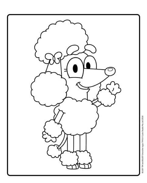 Produktbild: Bluey Mein Kritzel-Kratzel-Block