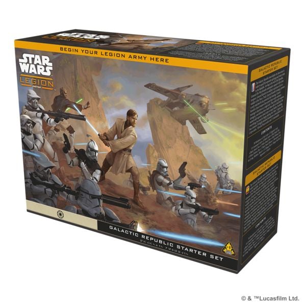 Produktbild: Star Wars: Legion - Galactic Republic Starter Set
