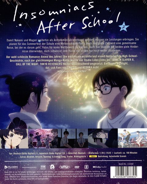 Produktbild: Insomniacs after School: Volume 2 im Sammelschuber (Ep. 7-13)