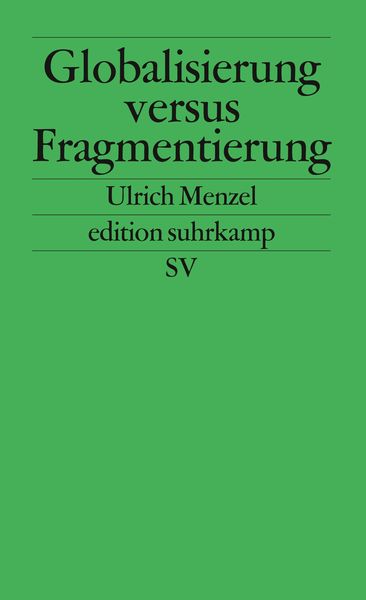 Produktbild: Globalisierung versus Fragmentierung