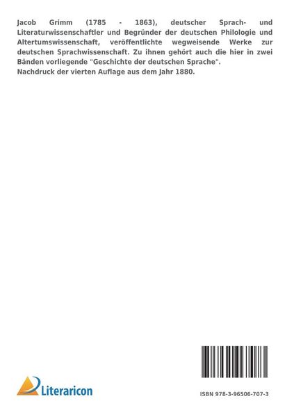 Produktbild: Geschichte der deutschen Sprache