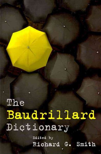 Produktbild: The Baudrillard Dictionary