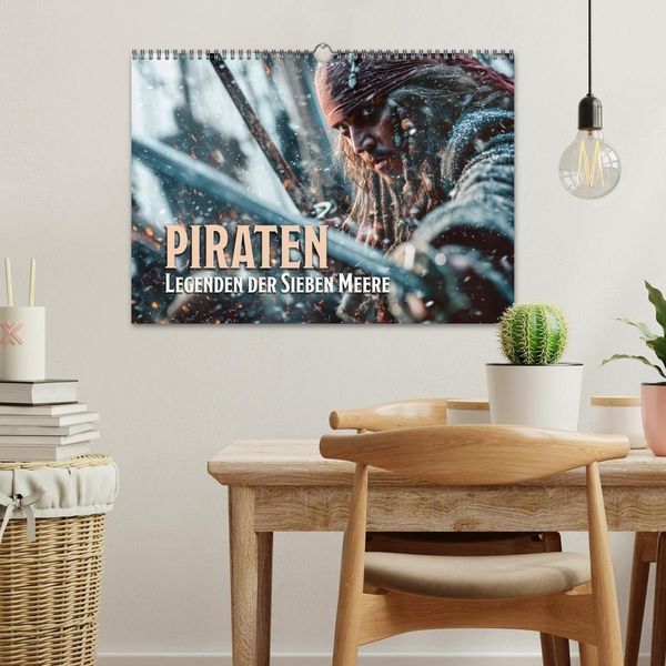 Produktbild: Piraten - Legenden der sieben Meere (Wandkalender 2027 DIN A3 quer), CALVENDO Monatskalender