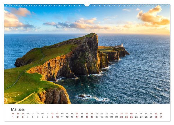 Produktbild: Insel Skye - Atemberaubende Naturkulisse (Wandkalender 2026 DIN A2 quer), CALVENDO Monatskalender