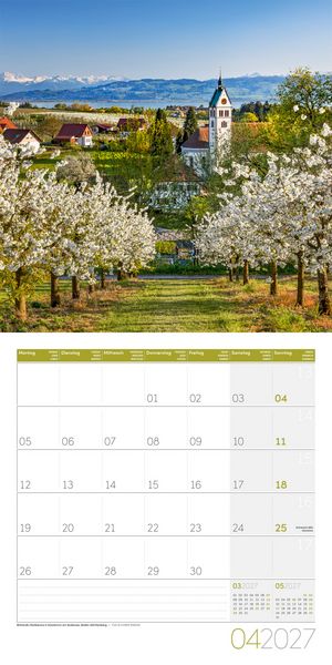 Produktbild: Deutschland Kalender 2027 - 30x30 - Art12