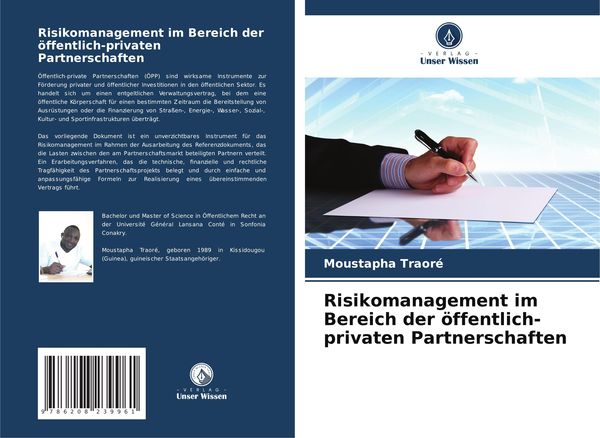 Risikomanagement im Bereich der öffentlich-privaten Partnerschaften, Taschenbuch von Moustapha Traoré, Verlag Unser Wissen, 9786208239961