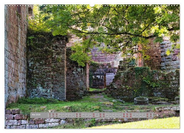 Produktbild: Burg Wildenberg (hochwertiger Premium Wandkalender 2026 DIN A2 quer), Kunstdruck in Hochglanz