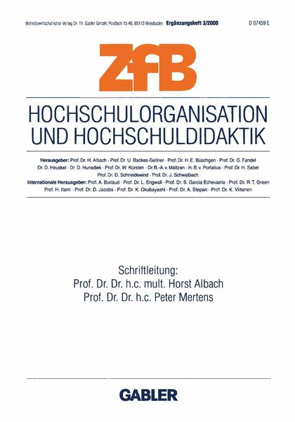 Produktbild: Hochschulorganisation und Hochschuldidaktik