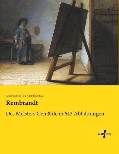 Rembrandt, Taschenbuch von Rembrandt van Rijn , Adolf Rosenberg, Vero Verlag, 9783737216265