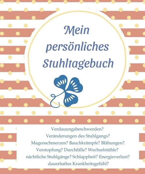 Produktbild: Mein pers&ouml;nliches Stuhltagebuch