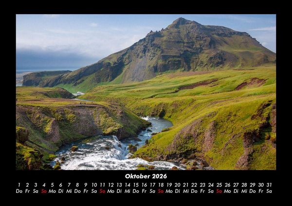 Produktbild: Landschaftskalender 2026 Fotokalender DIN A3
