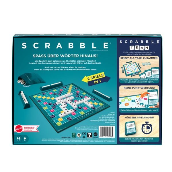 Produktbild: Scrabble Original "2 in 1"