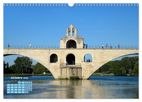 Produktbild: Chapelles historiques de Provence (Calendrier mural 2026 DIN A3 vertical), CALVENDO calendrier mensuel