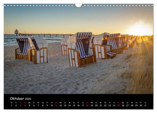 Produktbild: Ostseeregion Dar&szlig;-Zingst (Wandkalender 2026 DIN A3 quer), CALVENDO Monatskalender