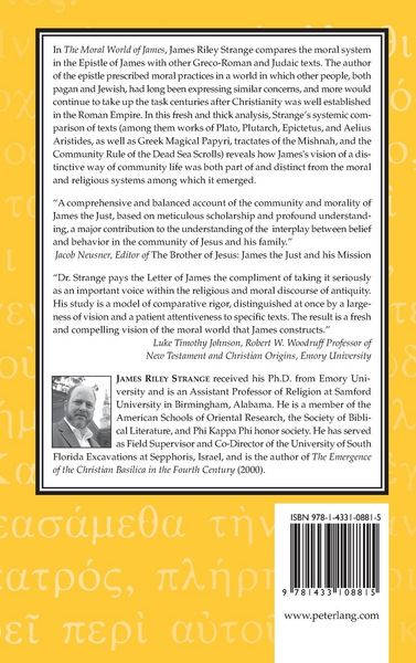 Produktbild: The Moral World of James
