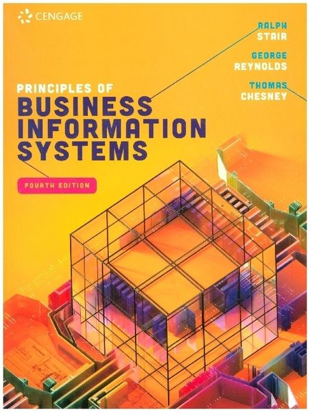Produktbild: Reynolds, G: Principles of Business Information Systems