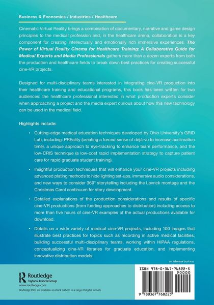 Produktbild: The Power of Virtual Reality Cinema for Healthcare Training
