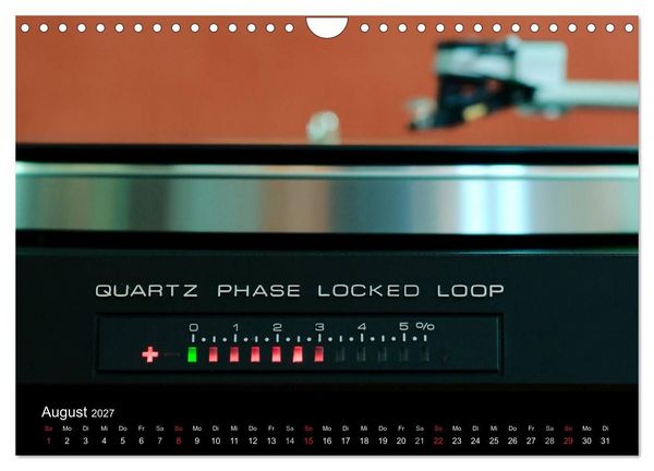 Produktbild: Vintage Turntables Made In Schwarzwald (Wandkalender 2027 DIN A4 quer), CALVENDO Monatskalender
