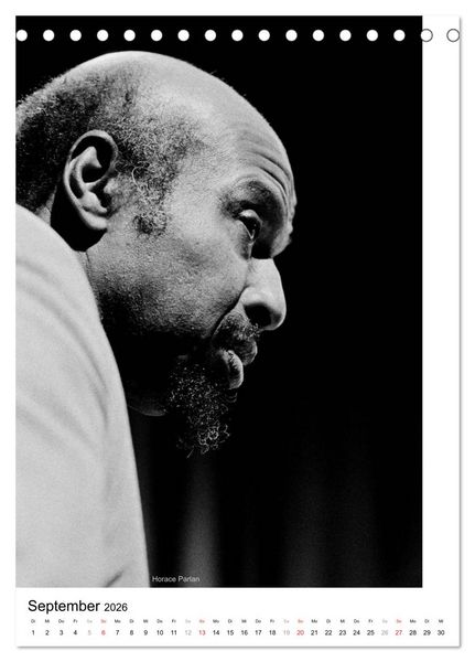 Produktbild: Jazz live (Tischkalender 2026 DIN A5 hoch), CALVENDO Monatskalender