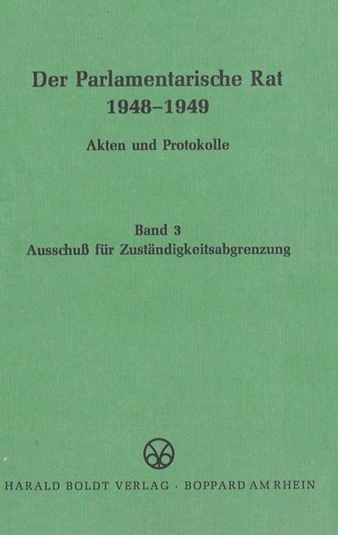 Produktbild: Ausschu&szlig; f&uuml;r Zust&auml;ndigkeitsabgrenzung