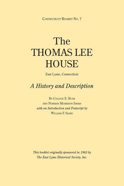 Produktbild: The Thomas Lee House