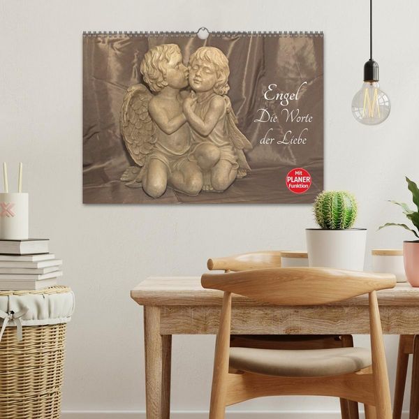 Produktbild: Engel - Die Worte der Liebe (Wandkalender 2027 DIN A3 quer), CALVENDO Monatskalender