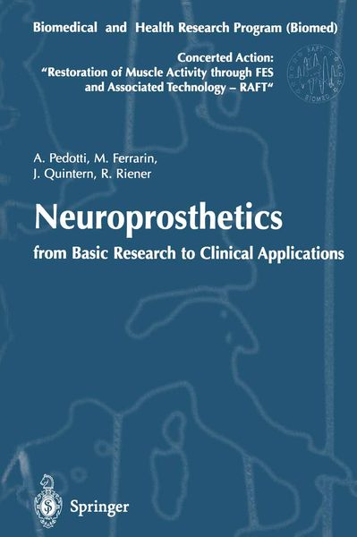 Produktbild: Neuroprosthetics: from Basic Research to Clinical Applications