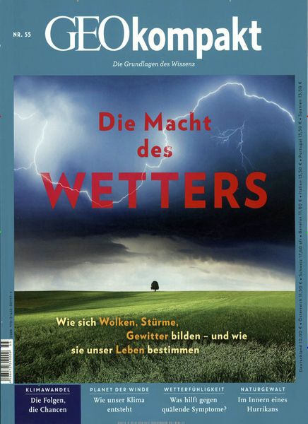 Produktbild: GEOkompakt / GEOkompakt 55/2018 - Die Macht des Wetters