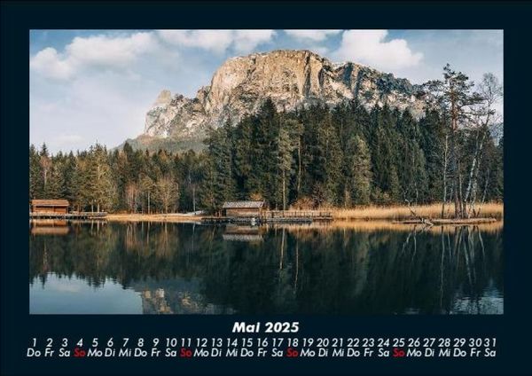 Produktbild: Berge 2025 Fotokalender DIN A5