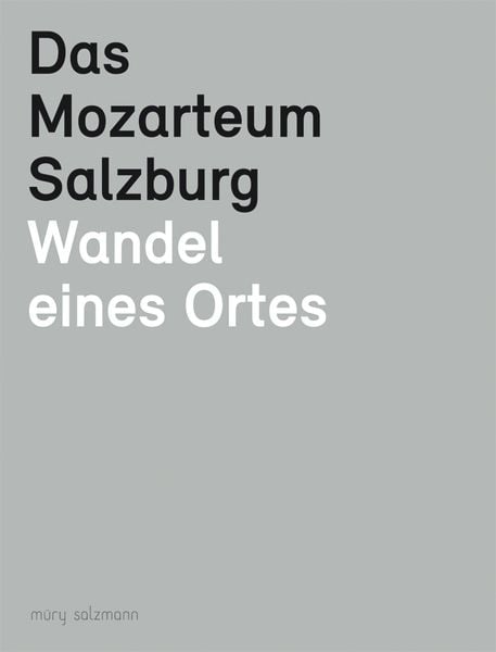Produktbild: Das Mozarteum Salzburg