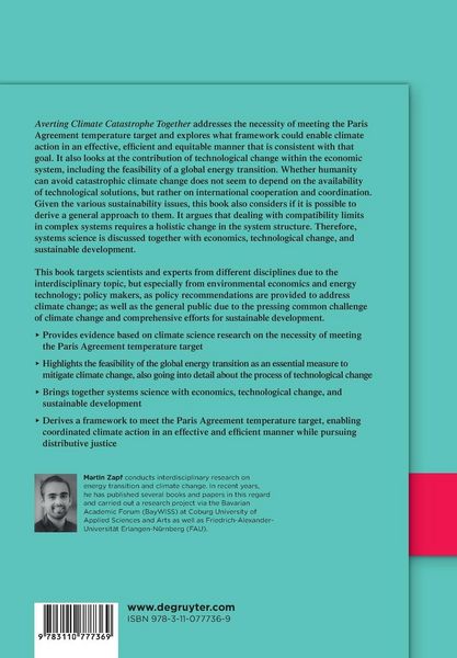 Produktbild: Averting Climate Catastrophe Together