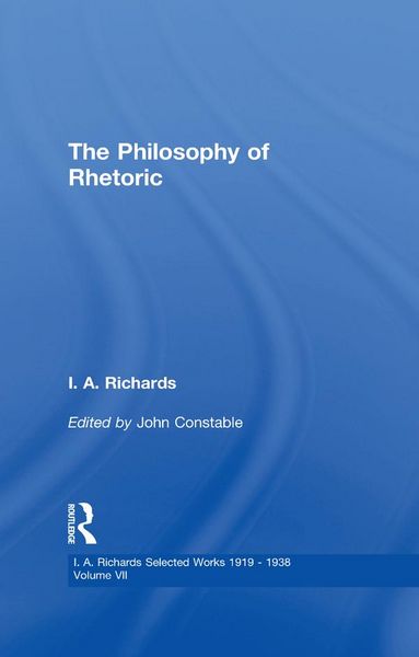 Produktbild: The Philosophy of Rhetoric V7