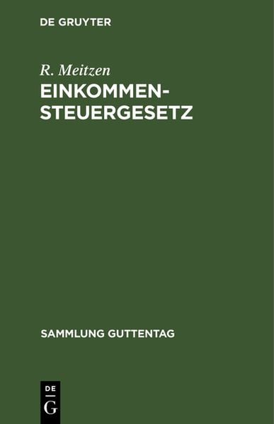 Produktbild: Einkommensteuergesetz